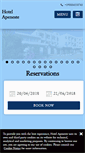 Mobile Screenshot of hotelapeneste.it