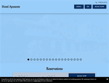 Tablet Screenshot of hotelapeneste.it